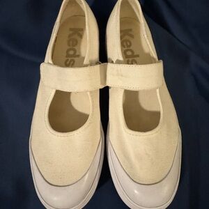 Keds Women’s Cream Mary Jane Shoes